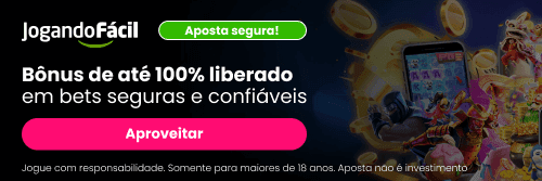 Jogando Fácil - Bónus de até 100% liberado em bets seguras e confiáveis.