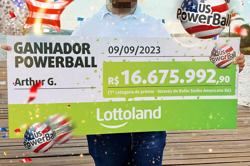 Ganhador Powerball - Lottoland: R$ 16.675.992,90
